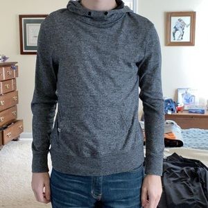 Lightweight Cotton Pullover with Hood